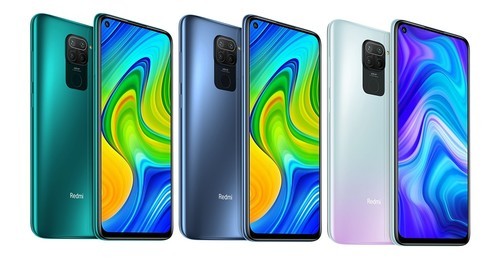 El Redmi Note 9 estará disponible en tres colores.