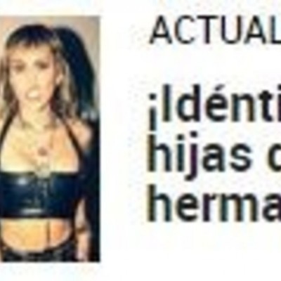 Sin noticias de fútbol que echarse a la boca, qué mejor que comparar a madres con hijas.