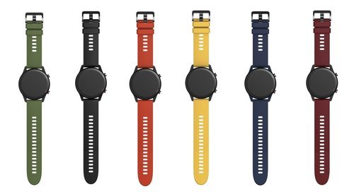 Las seis correas del Xiaomi Mi Watch.